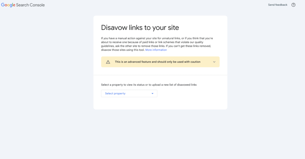Google's Disavow Tool 