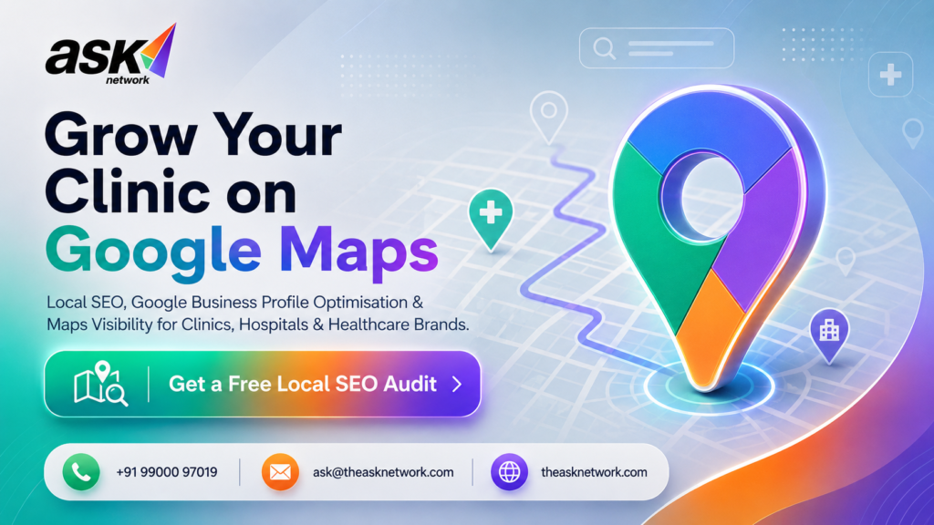Google maps seo by the ask network